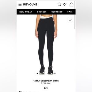 PE Nation cross over waist leggings